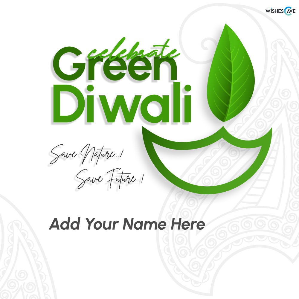Happy Diwali Greetings with Eco-Friendly celebrations quotes FREE