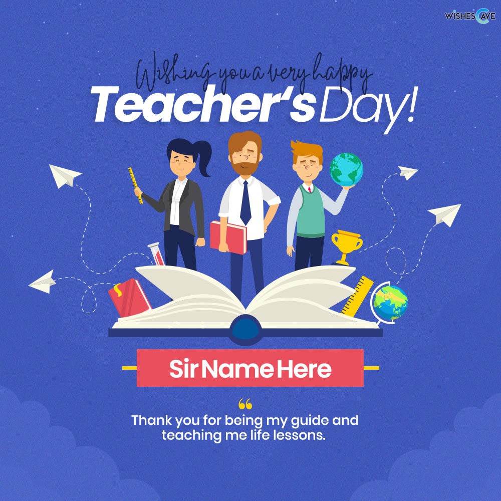 Teacher's Day Card, Quotes and WhatsApp Status