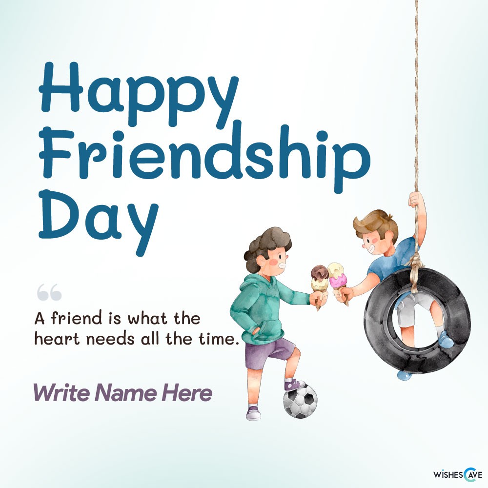 Strengthen Your Friendship Bonding With This Friendship Day Card