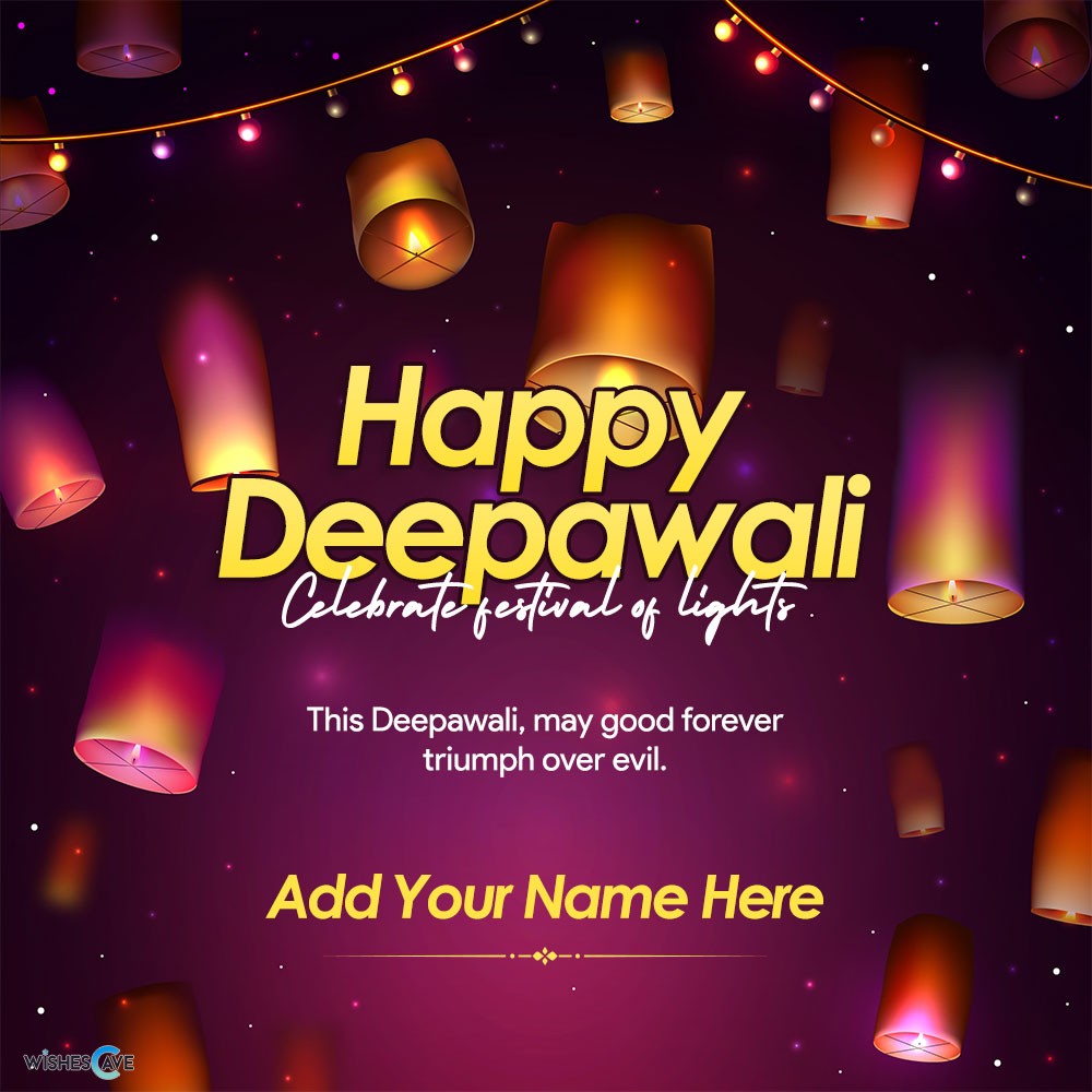 Free Beautiful Happy Deepawali Online Greeting Card