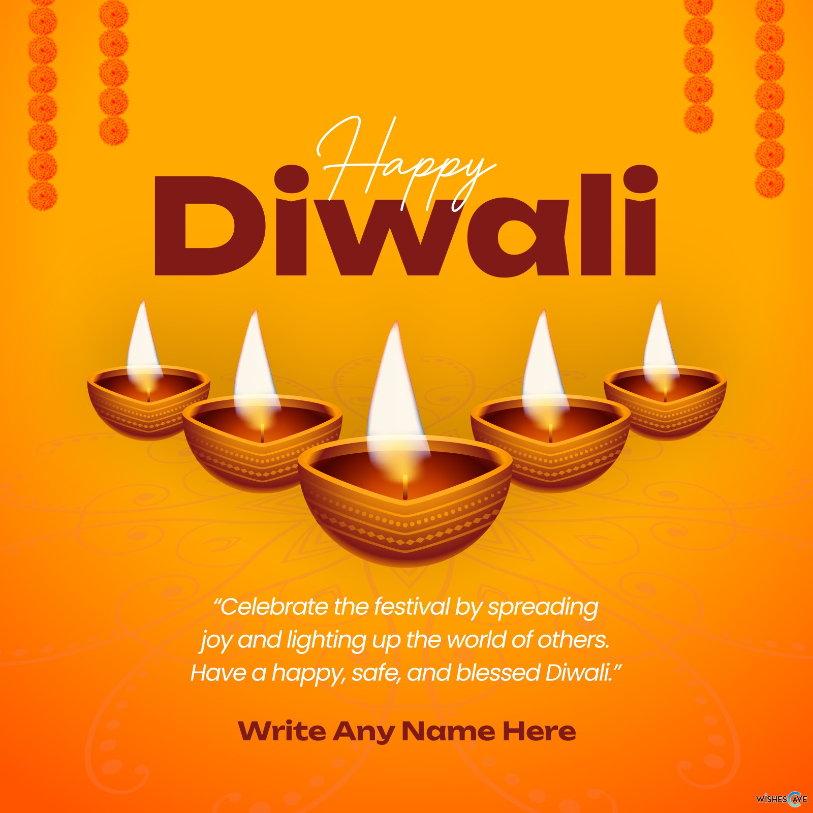 Happy Diwali Festival Wishes In English
