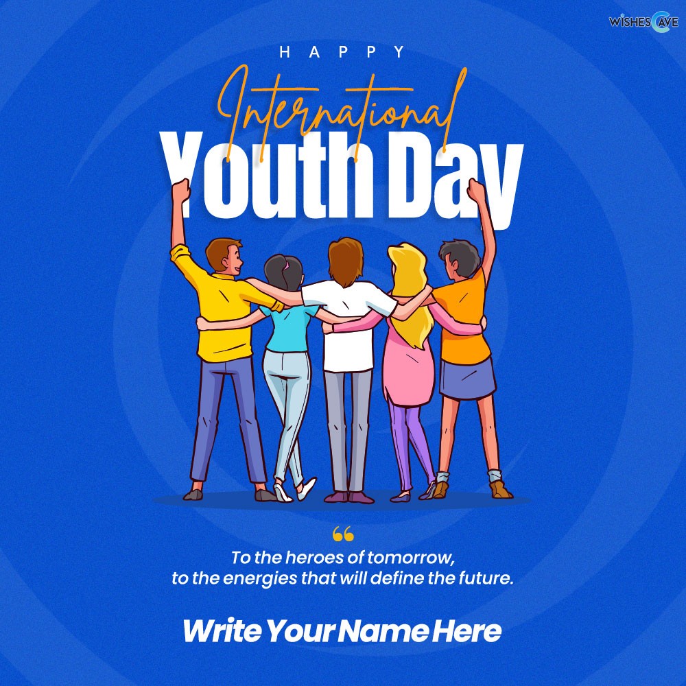 Young Group conveys Unity Message Youth Day Card