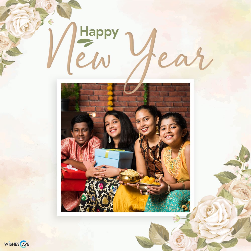 Happy New Year Wishes With Photo Card Maker