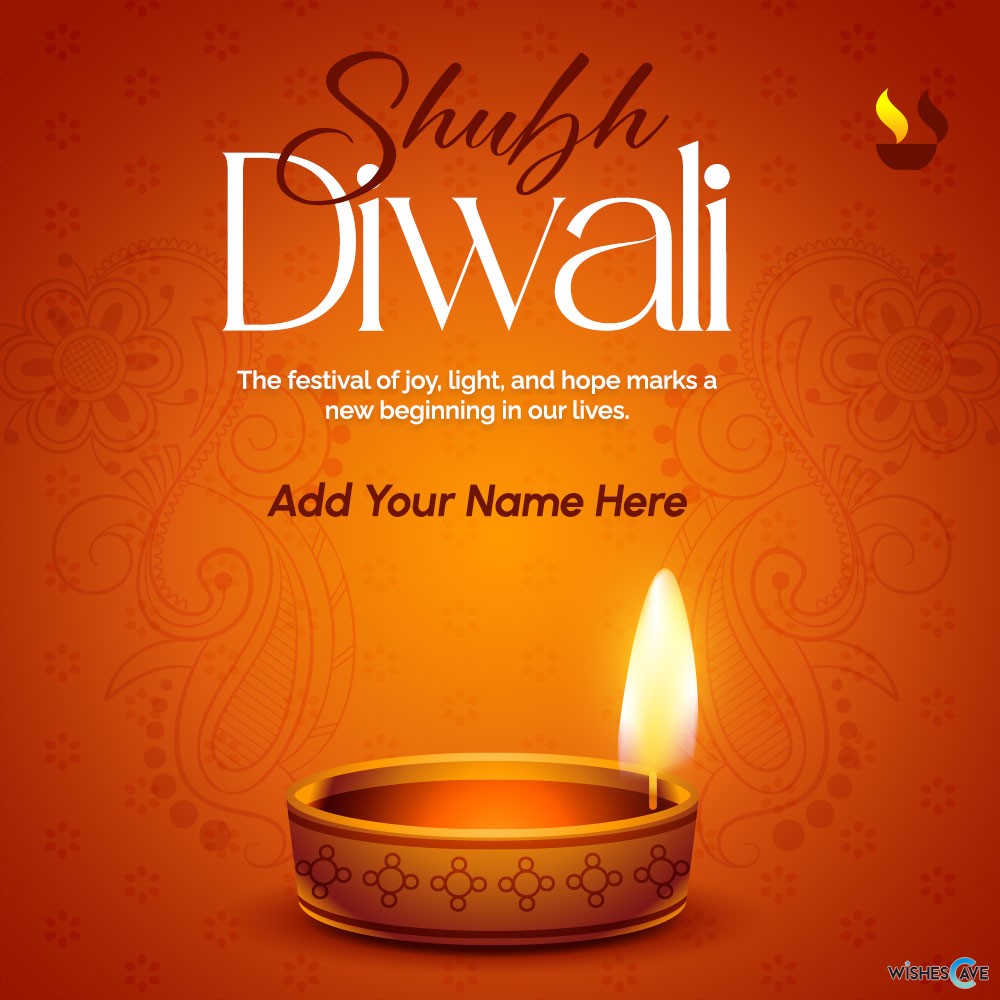 Custom Diwali Greeting Cards to Wish Shubh Diwali to Your Family