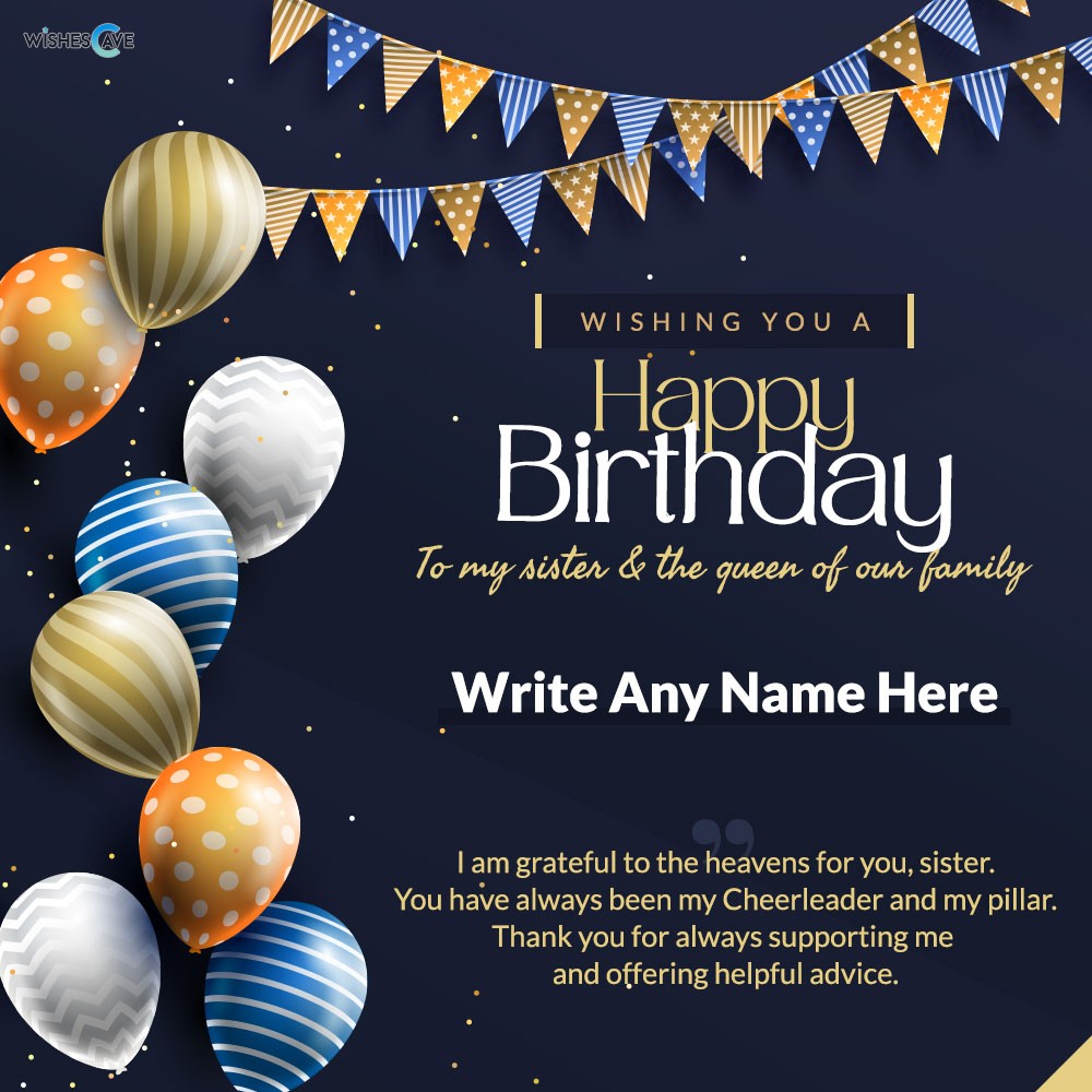 Designer print colorful balloons happy birthday card
