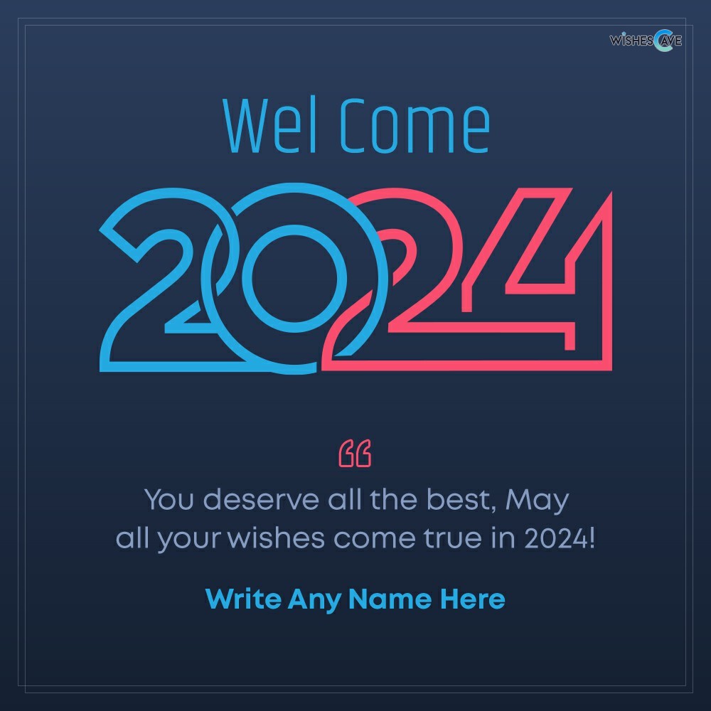 Welcome New Year 2024 Quotes Image