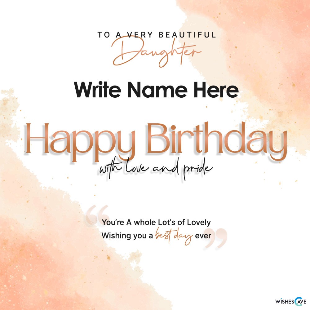 watercolor gradient happy birthday card