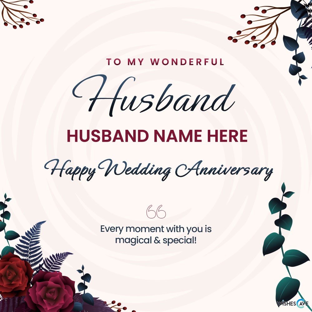 Wedding Anniversary Cards For Husband Free Download | WishesCave